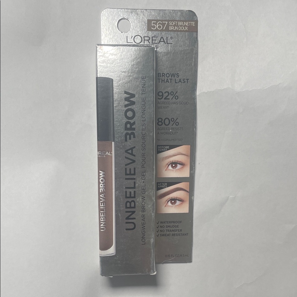 L'Oreal Unbelieva Brow Gel in Soft Brunette (567)